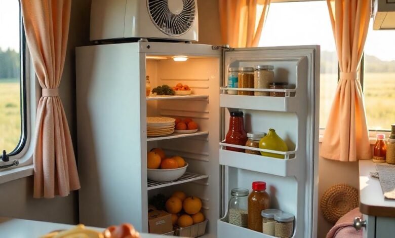 Is that helps to add a fan to Rv fridge​?