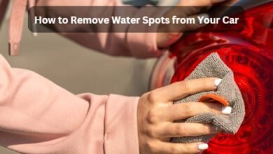 How to Remove Water Spots from Your Car